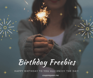 Birthday Freebies